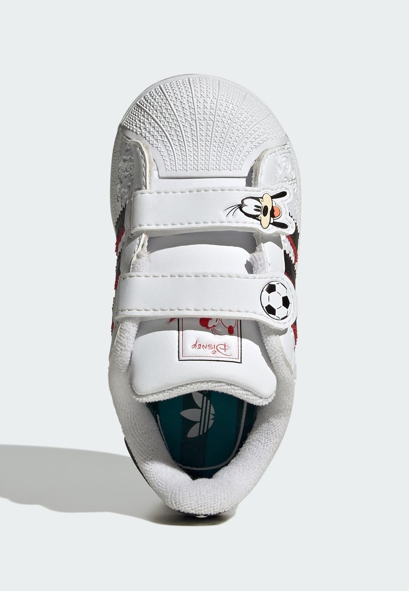 adidas Originals DISNEY SUPERSTAR II COMFORT CLOSURE - Trainers - cloud  white core black red/white - Zalando.ie