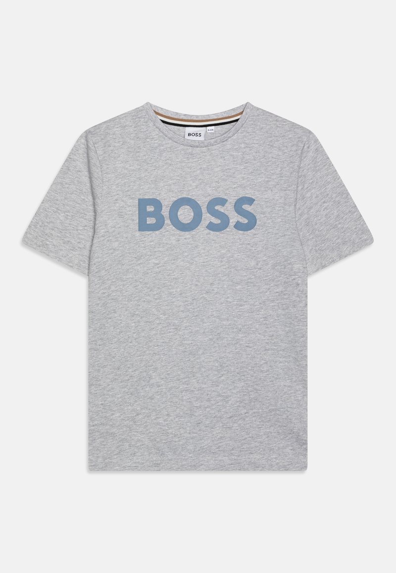 BOSS Kidswear SHORT SLEEVES - Camiseta estampada - grey
