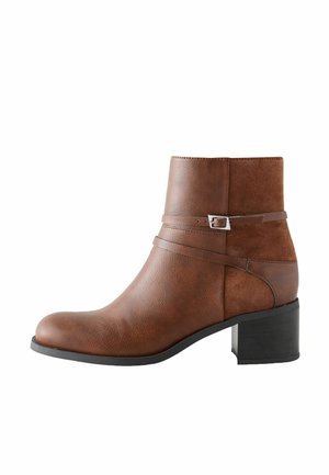 Next, REGULAR FIT - FOREVER COMFORT® BLOCK HEELED BOOTS - Kauboi/mootorratturi poolsaapad - new tan brown