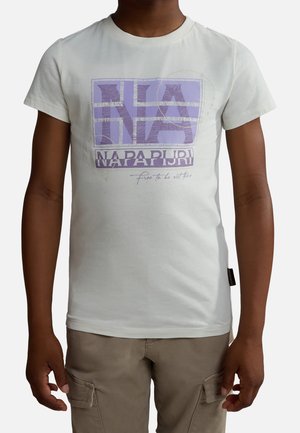 Napapijri, T-shirts print - white