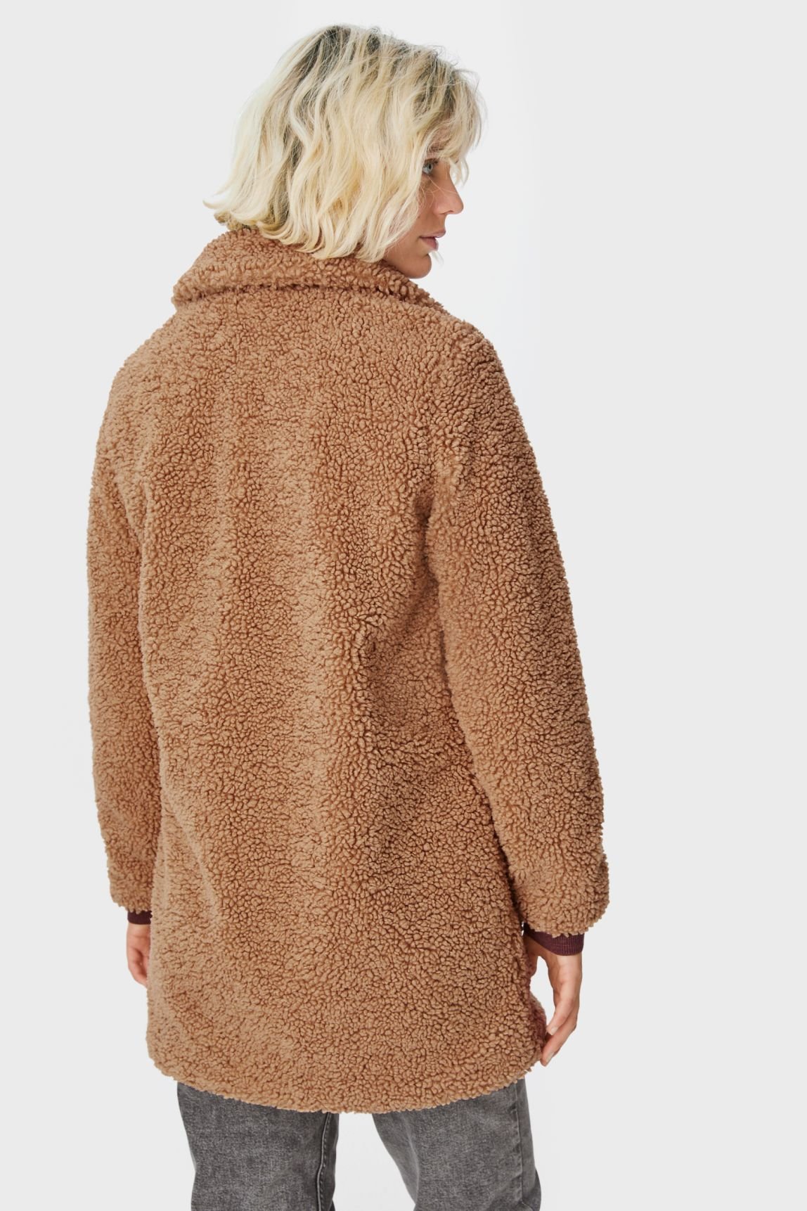 c&a teddy coat