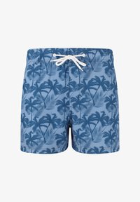 Ei valittu, print blue palm tree