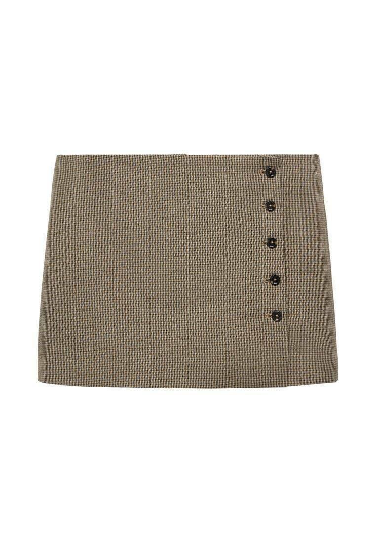 Mango Minirok bruin Mango Minirok bruin