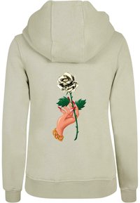 Mister Tee LOVE IS BLIND LOVE IS CRUEL  - Felpa con cappuccio - softsalvia