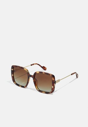 Pilgrim ALIET SUNGLASSES TORTOISE  - Saulesbrilles - brown/gold-coloured