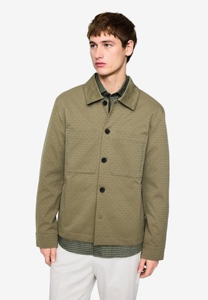 Next, REGULAR FIT - TEXTURED SMART TECHNICAL - Letná bunda - sage green