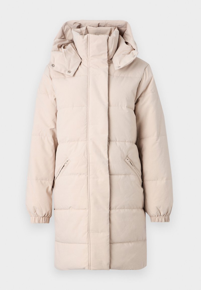 JDY Wintermantel taupe
