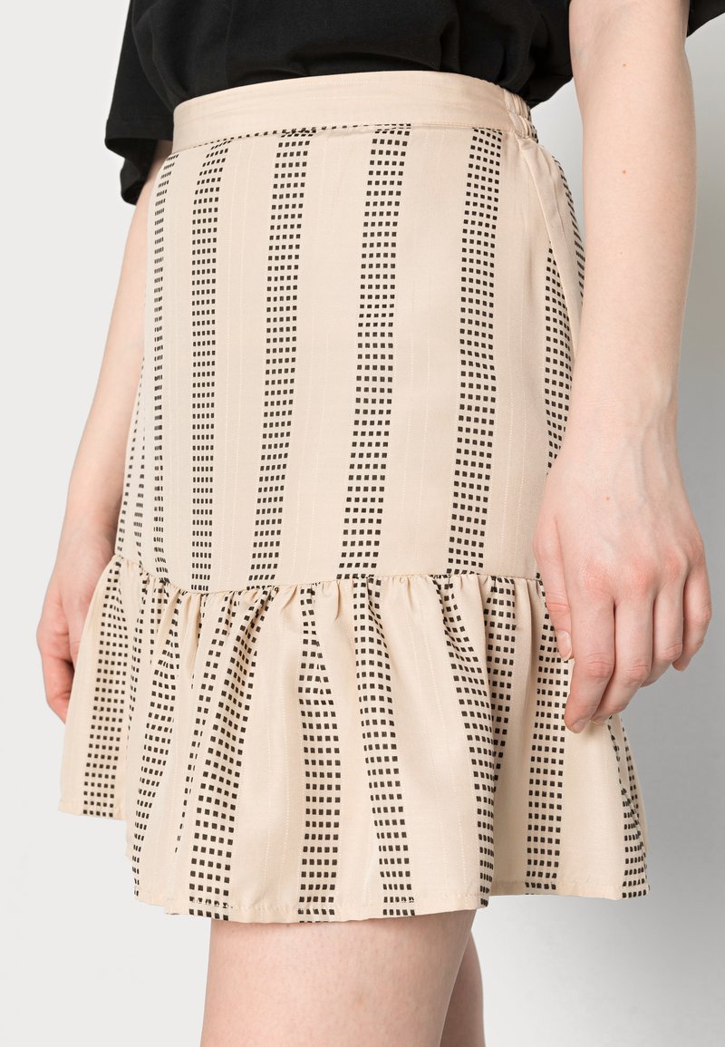 Damen Jeansröcke | Vila VIETNA SKIRT Minirock cement/beige - PN24867 Damen Jeansröcke | Vila VIETNA SKIRT Minirock cement/beige - PN24867