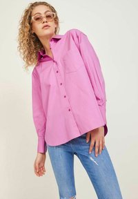 JJXX JXJAMIE LS RELAXED POPLIN - Camicia - super pink