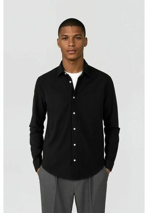 WALKER  - Button down-skjorte - black