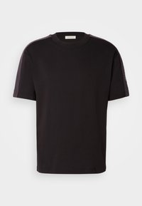 LOGO TAPE TEE - T-shirt imprimé - black