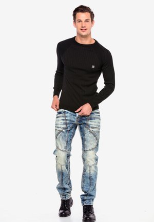 Straight leg jeans - blau