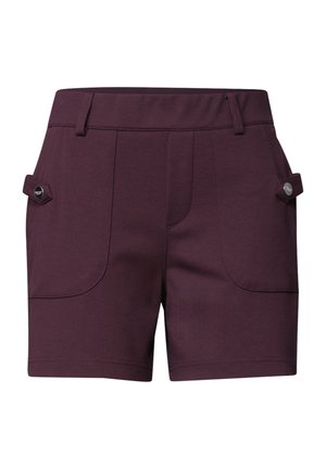 Street One Studio, HIGH WAIST SHORTS MIT KNOPFDETAIL - Shorts - very berry