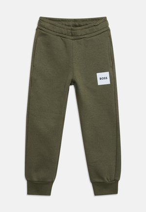 BOSS Kidswear, JOGGING BOTTOMS KIDS TEENS - Παντελόνι φόρμας - olive night