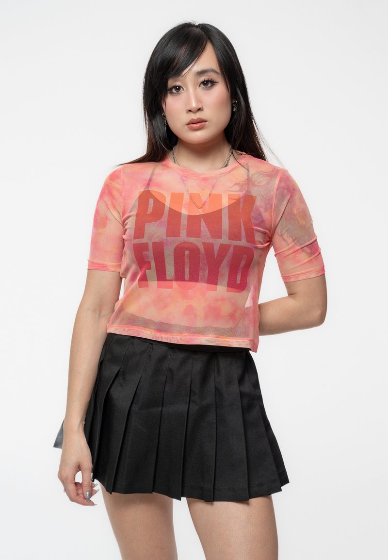 Paradiso Clothing PINK FLOYD STACKED LOGO - Print T-shirt - pink