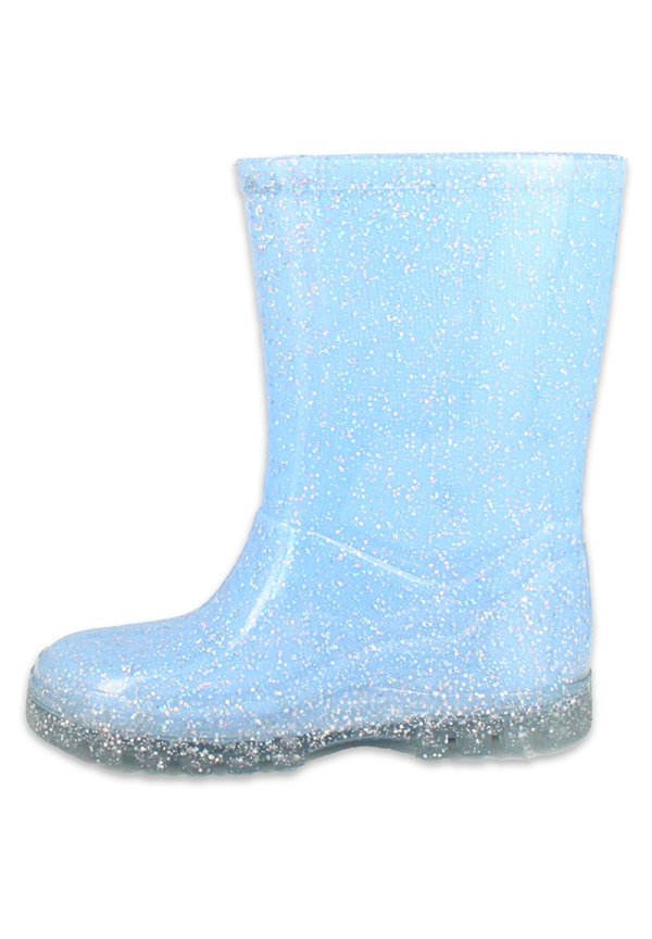 GLITZER - Gummistiefel - hellblau