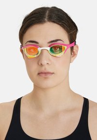 Arena - C O B R A ULTRA SWIPE MIRROR - Schwimmbrille - yellow copper pink Thumbnail-Bild 1