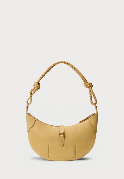 Polo Ralph Lauren POLO ID LEATHER MINI SHOULDER BAG - Rokassoma - cashmere