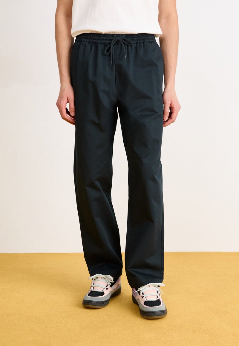 Converse STRAIGHT LEG PANTS - Calças - black