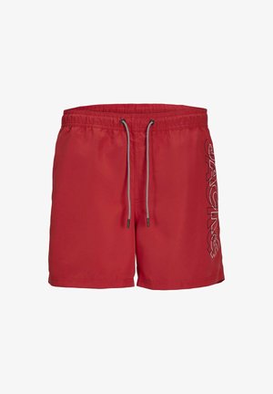 Jack & Jones Junior REGULAR FIT - Short de bain - true red