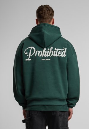 PROHIBITED Hoodie - britishracinggreen