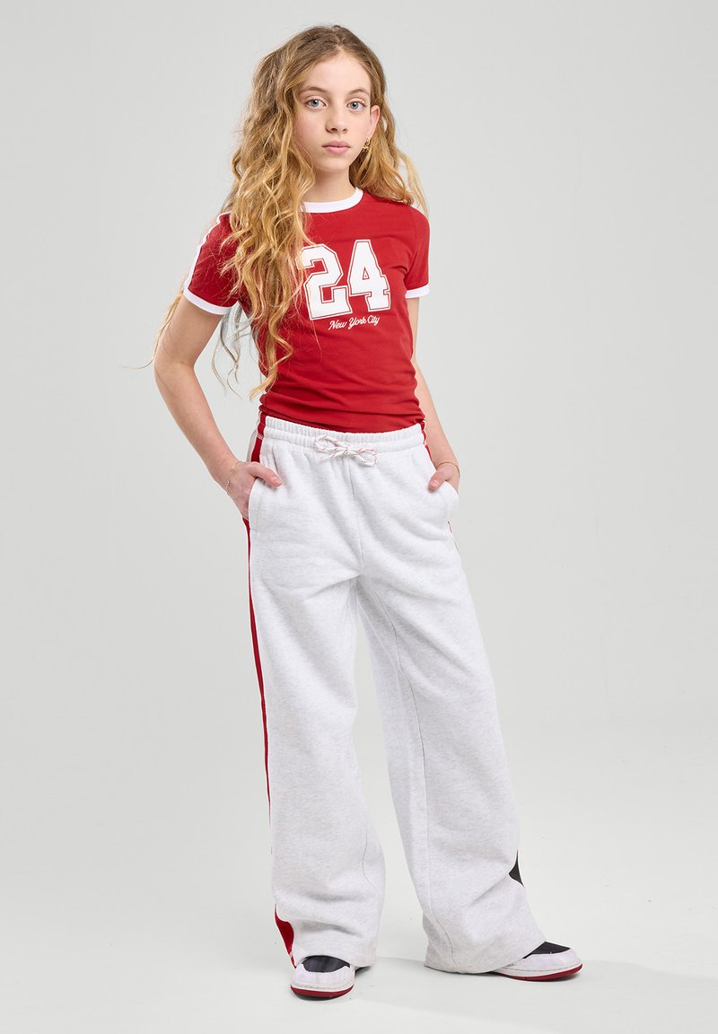 America Today JOGGER - Pantalon de survêtement - light grey melange