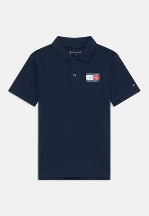 SCRIPT FLAG - Polo majica - dark night navy
