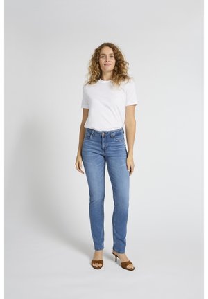 ZEMMA - Jean slim - medium blue denim