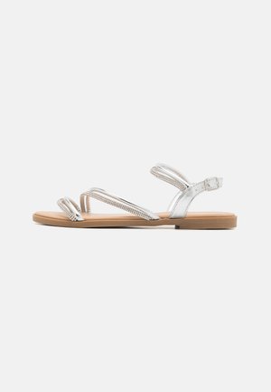 Sandals - silver-coloured