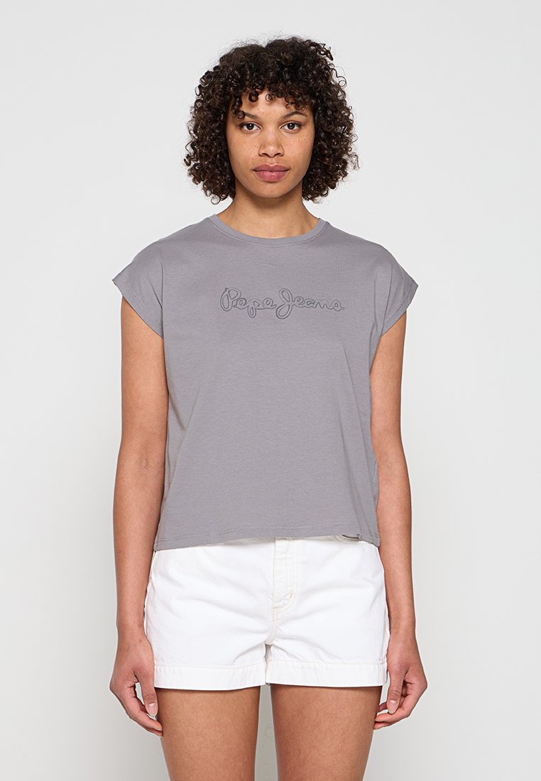 Pepe Jeans T-shirt print grijs