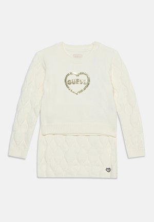 Guess, TODDLER KIDS SET SWEATER - Пуловер - cream white