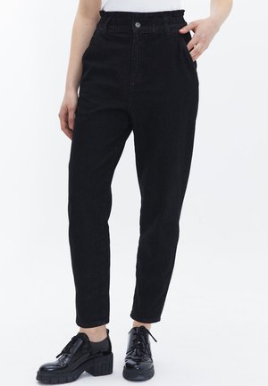 HIGH RISE - Slim fit jeans - black denim