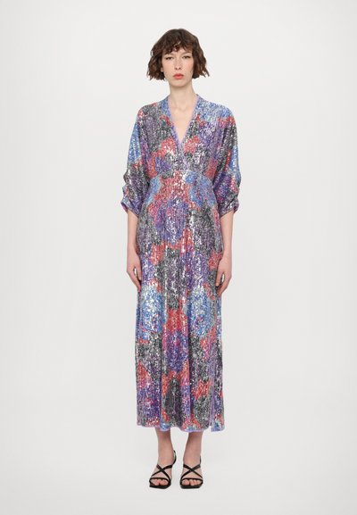 Diane von Furstenberg JESSEL DRESS - Ballkleid - redemption rose/blue/red