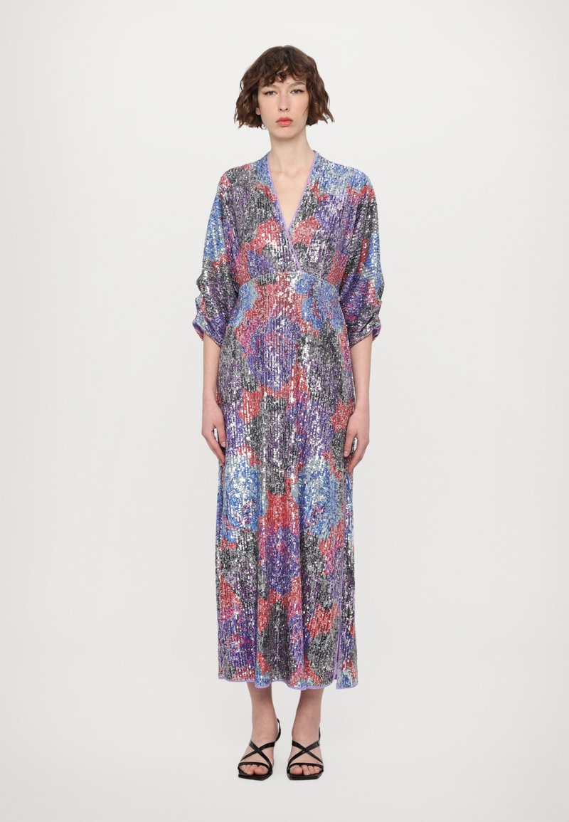 Diane von Furstenberg JESSEL DRESS - Alkalmi viselet - redemption rose/blue/red