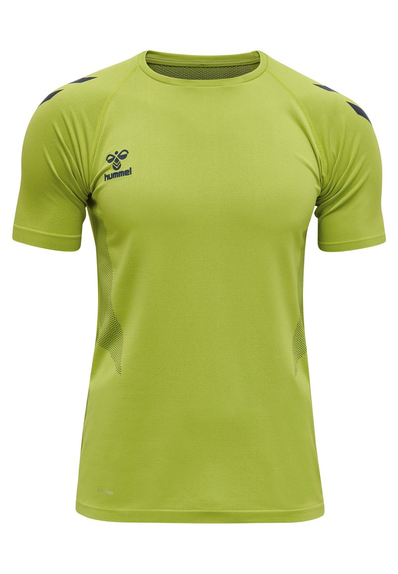 Hummel Sport T-shirt neongroen