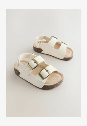 Next, STANDARD FIT - DOUBLE TWO STRAP - Babacipők - white