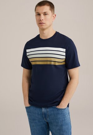 T-Shirt print - dark blue