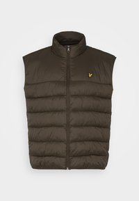 BAFFLE GILET - Brezrokavnik - olive