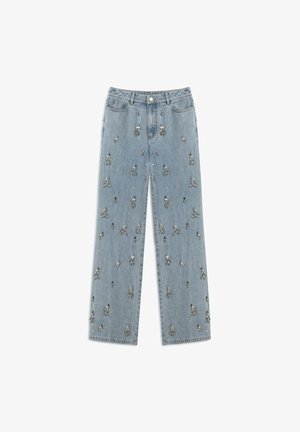 Twist Wide leg - indigo