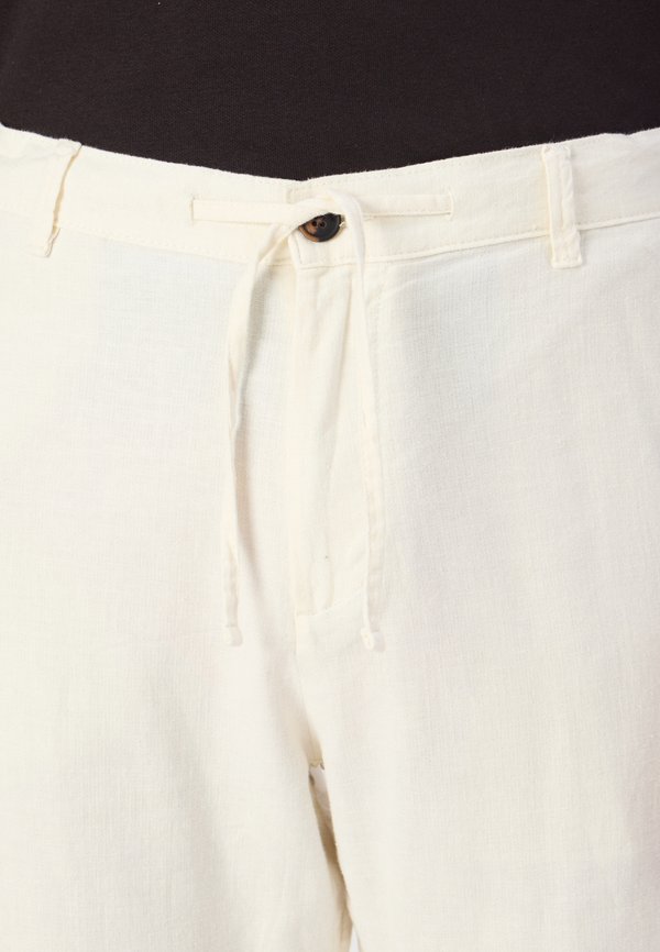 SLH SLIM TAPE BRODY PANT - Trousers - cloud dancer3