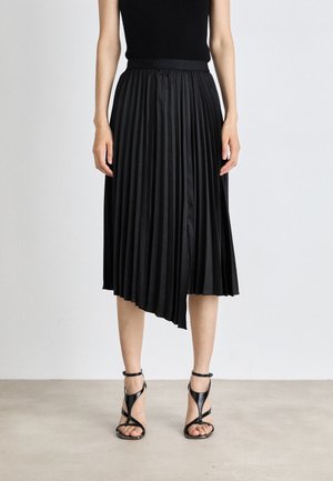 PULL SKIRT - Plisséskjørt - black