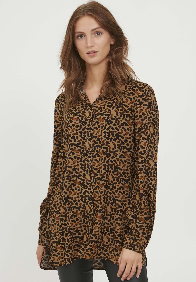 b.young BYJOSA - Skjortebluser - tobacco brown mix