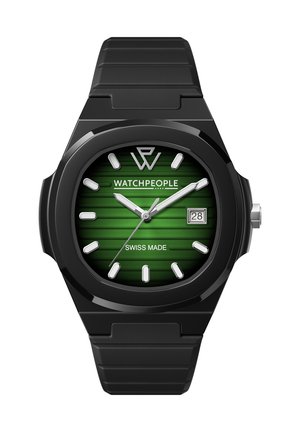 Watch - green radial black