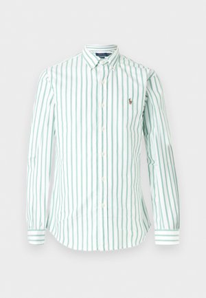 SPORT SHIRT - Πουκάμισο - summer emerald/white
