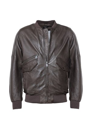 Maze Leren jas - dark brown