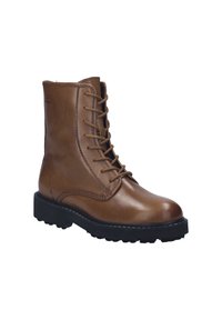 Josef Seibel Botines con plataforma - cognac