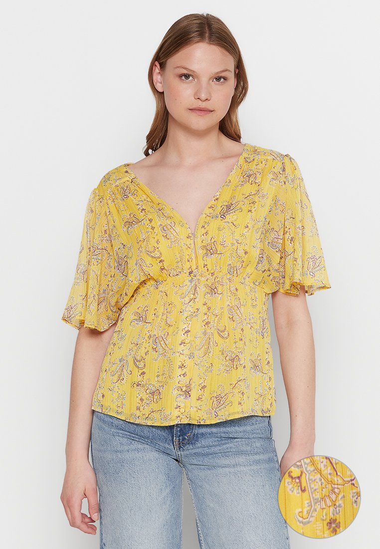 ZAPA Blouse geel ZAPA Blouse geel