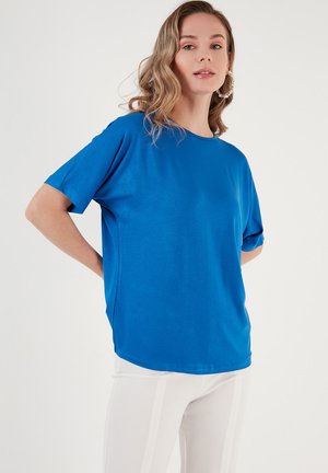 LOOSE FIT - Pamata T-krekls - royal blue