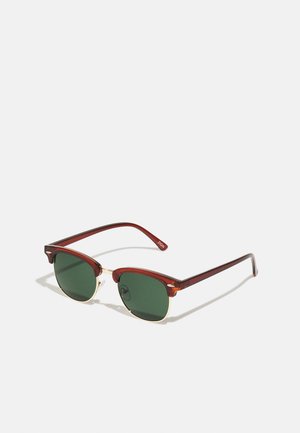 Sunglasses - brown/green