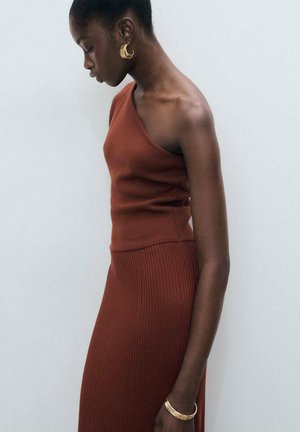 Vestido largo - brown